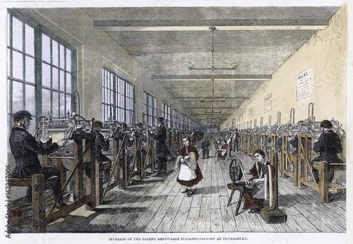 Factories - Britain. Date: 1860 photo
