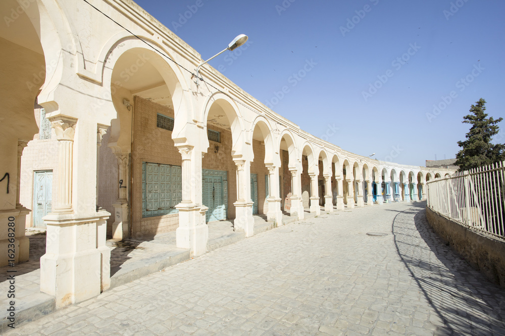 a lot of arch in Tunisia city