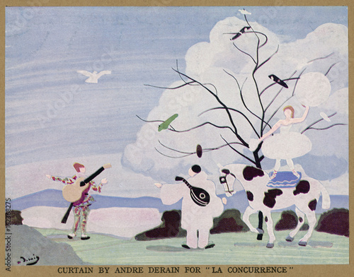 Ballet Russes - La Concura. Date: 1936 photo