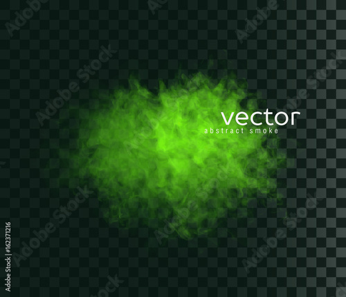 Vector illustration of smoky shape.