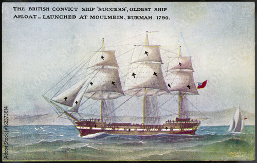 Success' Sailing Ship. Date: launched 1790