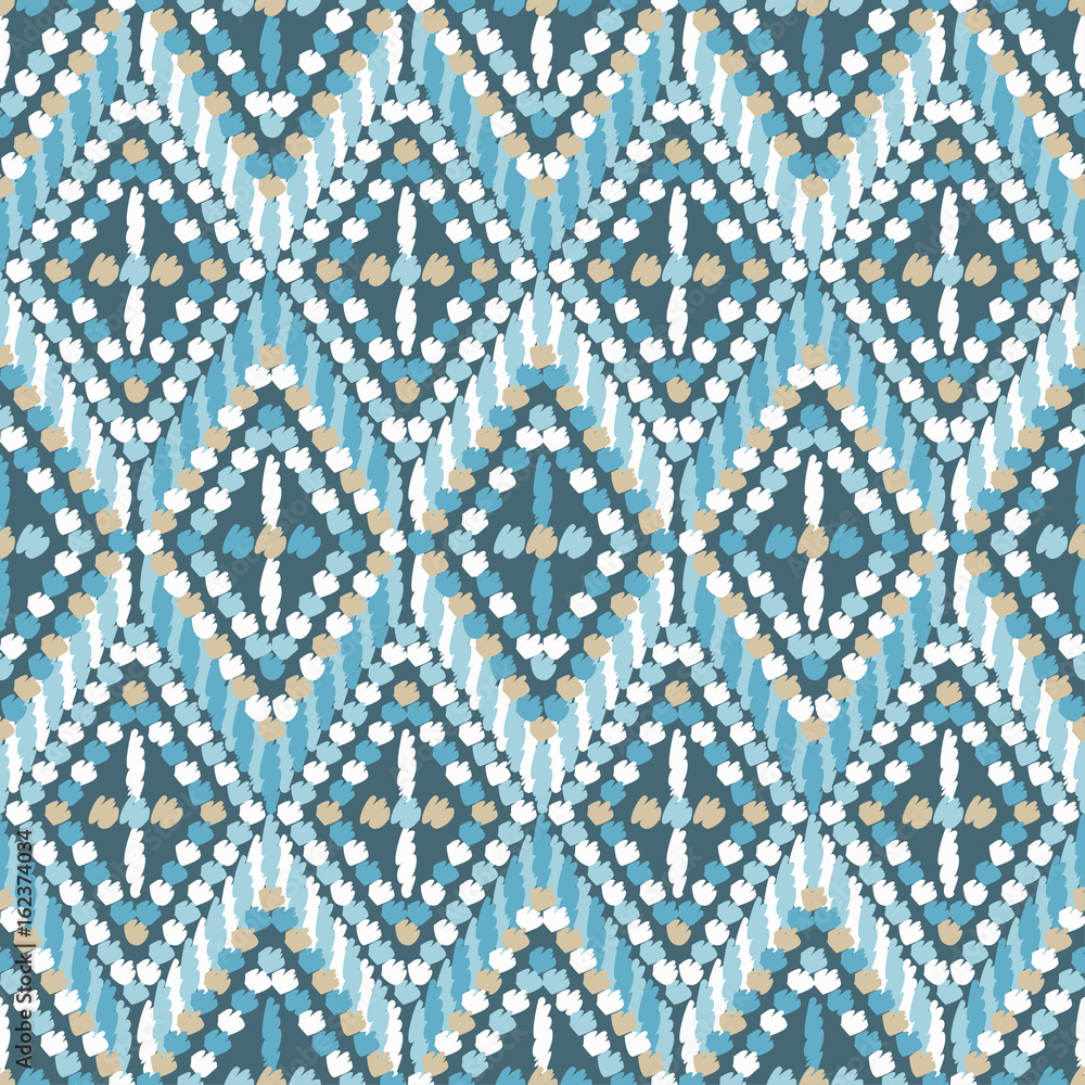 Ethnic boho seamless pattern. Retro motif. Vector illustration. Textile rapport.
Ethnic boho seamless pattern. Retro motif. Vector illustration. Textile rapport.