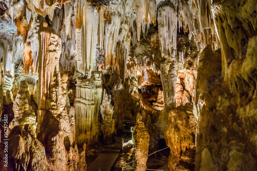 Inside "Cueva de las Aguilas" in Avila, Spain