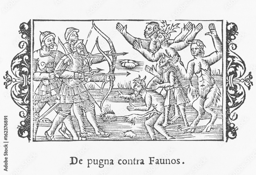 Folklore - Fauns. Date: 1555