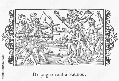 Folklore - Fauns. Date: 1555