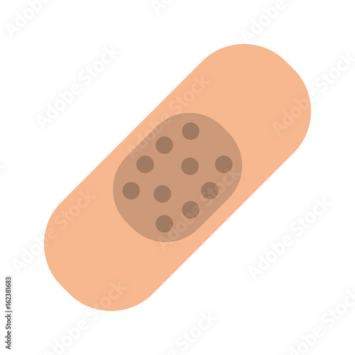 adhesive bandage icon image vector illustration design 