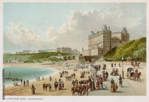 Scarborough Beach. Date: circa 1890