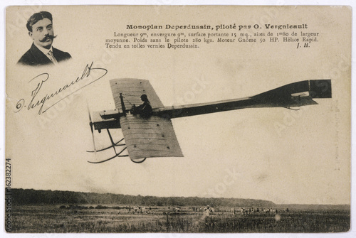 Deperdussin Monoplane. Date: circa 1909