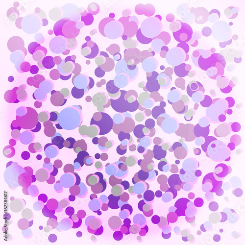 Abstract background with circles.