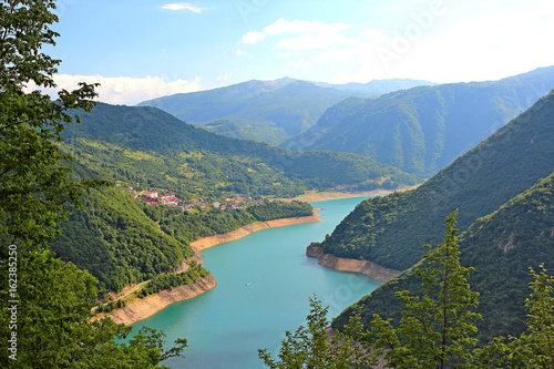Beautiful lake in the mountains of Montenegro © sosnytskyi