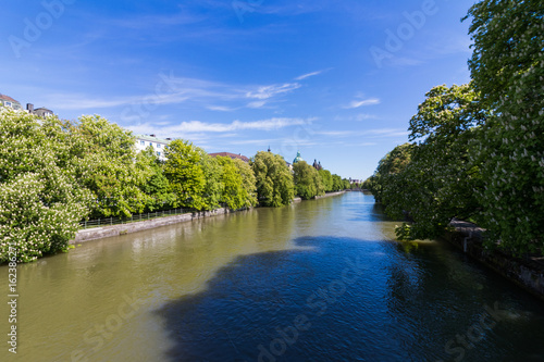 Ludwigsbr  cke an der Isar  M  nchen