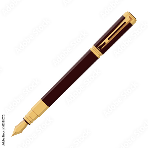 Fountain pen vector