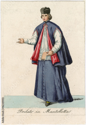Prelate in Mantelletta. Date: 1833