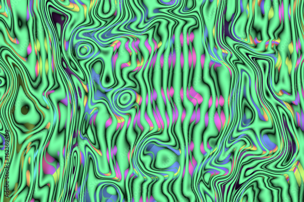 Grid with squiggly convex tracks. Abstract fancy color texture. Grid with squiggly convex tracks. Abstract fancy color texture.