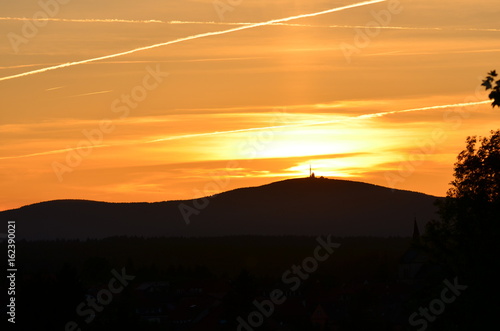 Wallpaper Mural Sunset im Harz Torontodigital.ca