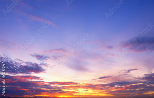 Twilight Sky Nature Landscape Background © Platoo Studio