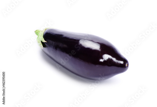 aubergine isolated on white background