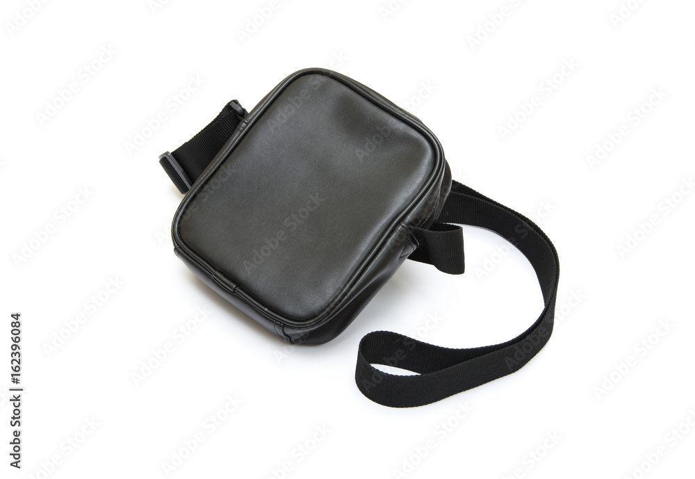 modern leather men bag isolated modern leather men bag isolated