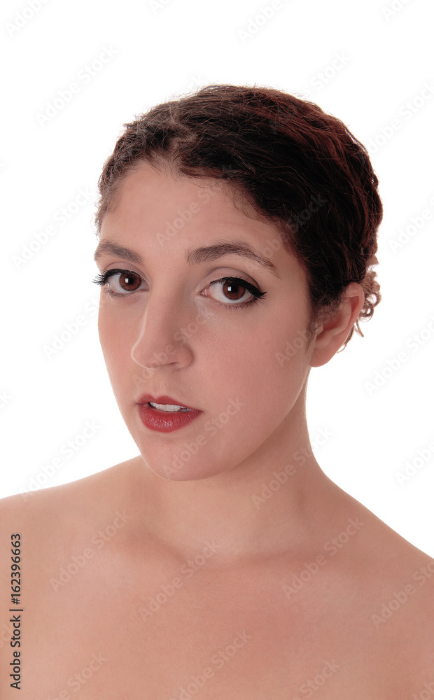 Portrait of beautiful woman. Portrait of beautiful woman.