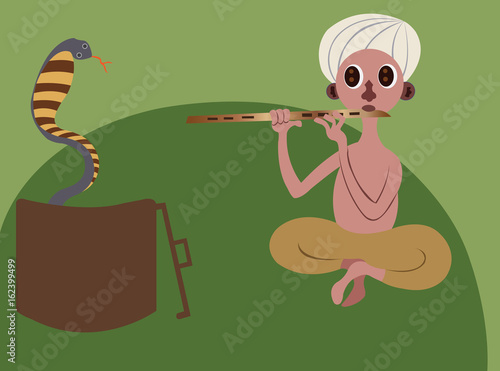 snake charmer
