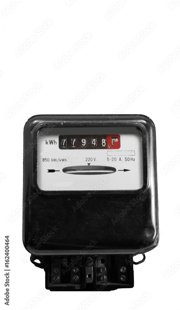Electricity meter for measuring the energy consumption Electricity meter for measuring the energy consumption