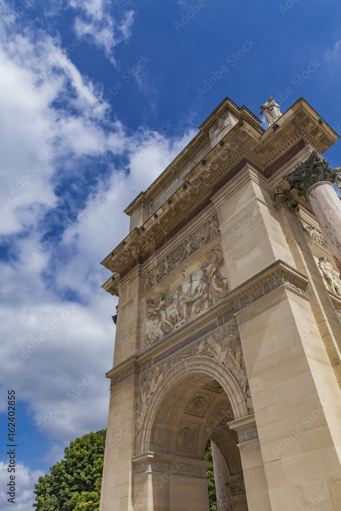Fototapeta premium Arc de Triomphe du Carrousel in Paris