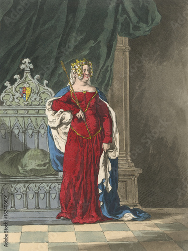 Philippa of Hainault. Date: 1314 - 1369