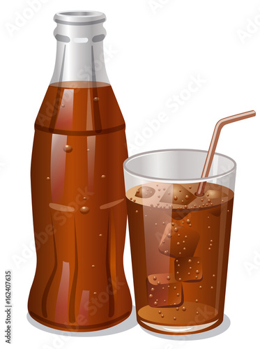 cold cola drink