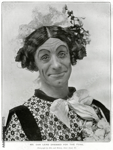 Fotografia Dan Leno - Stage Comedy Actor