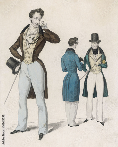 Obraz na plátně L'Observateur 1835. Date: 1835