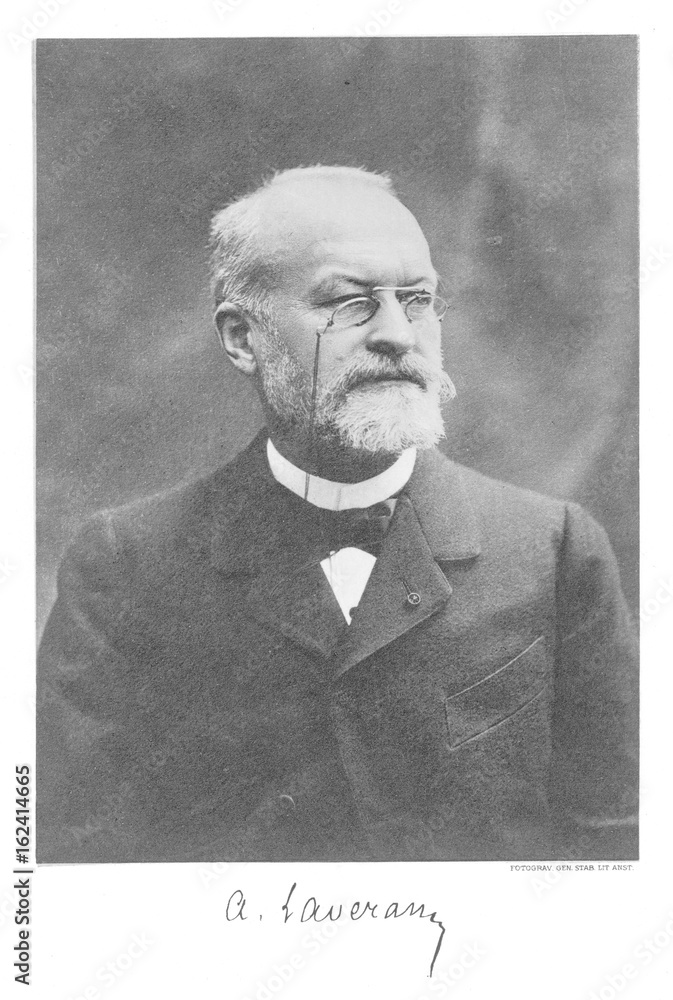 Fototapeta premium Charles Laveran. Date: 1845 - 1922