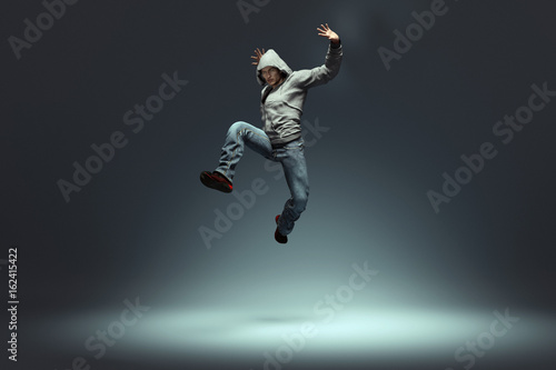 Jumping man
