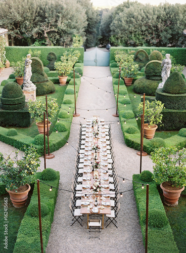 Italian Villa Wedding Decor