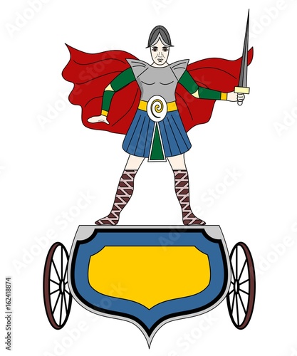 the warrior man