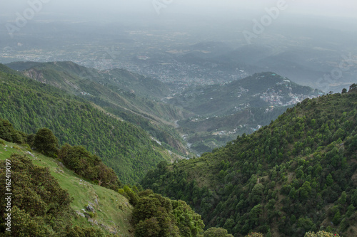 View of Dharamsala from the Thyrund Pass © 70200