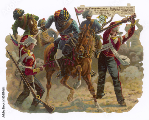 Indian Mutiny  1857. Date: 18 July 1857