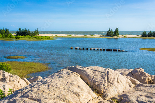 HoCoc beach in sunlight