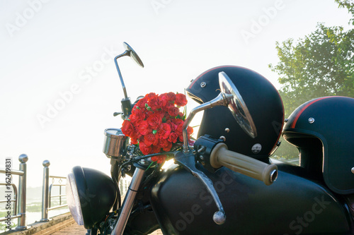 Motorcycle loving concept
