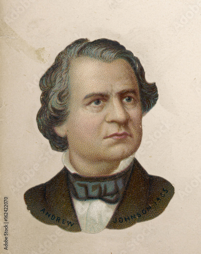 Fotografija Andrew Johnson. Date: 1808 - 1875