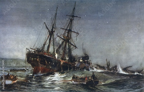 фотографія Birkenhead' Sinks. Date: 1852
