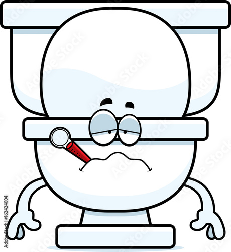 Cartoon Toilet Thermometer