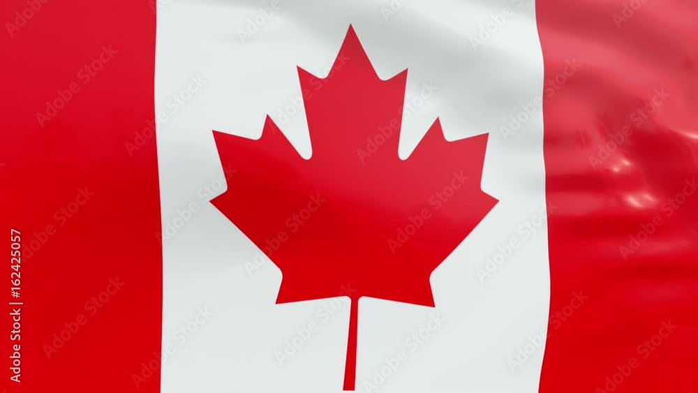 High quality looped animation of a patriotic flag of Canada in the wind. You can easily integrate it into your own compositions. Ideal for sport events, led screen, international competitions High quality looped animation of a patriotic flag of Canada in the wind. You can easily integrate it into your own compositions. Ideal for sport events, led screen, international competitions