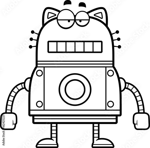 Unemotional Robot Cat