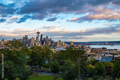 Seattle skyline seen from Kerry Park, United States