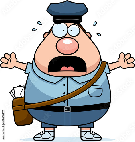Scared Mailman