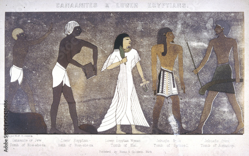 Ancient Egyptian Costume. Date: circa 3000 BC photo