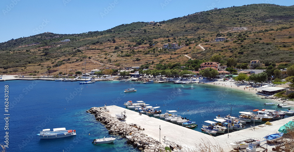 Agios Nikolaos port on Zakynthos island, Greece