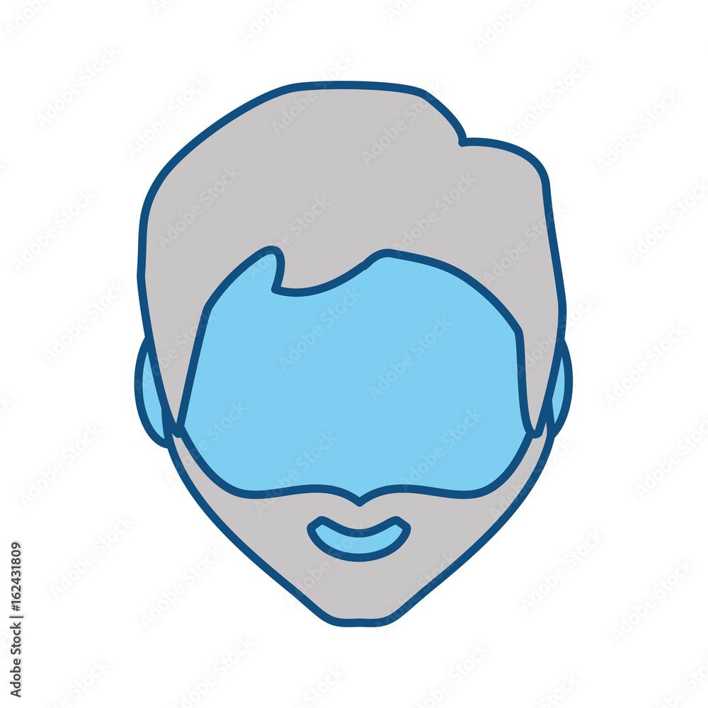 Man faceless head Man faceless head
