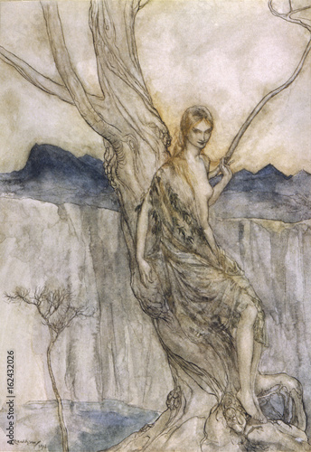 Fotografía Folklore - Dryads. Date: 1913