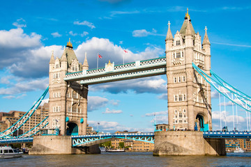 Fotobehang Tower Bridge Tower Bridge Londen Verenigd Koninkrijk  © evenfh